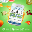 Pure Amino  Bcaa L-arginine L-citrulline Muscle  Fruit Splash  30 Servings  Usa 