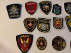 Mixed Lot Of 16 Police Patches