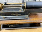 Antique Edison Home Phonograph Thomas A  Edison Cylinder Record Player As-is