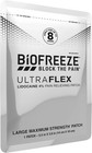2 Pack  Biofreeze Ultraflex Lidocaine Patches Maximum Strength 4 Large Each