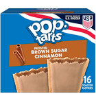 Pop-tarts Breakfast Toaster Pastries Frosted Brown Sugar Cinnamon 16 Count  27oz