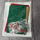 Bucilla Christmas Felt 18  Gingerbread House Stocking Kit 85102 Sealed