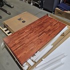 Lancaster Table   Seating 30  X 60  Wood Butcher Block Table Top