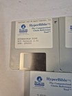 Collection Of Vintage Religious Ibm pc 87-90 Apple Computer 9  Disks Untested