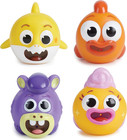 Baby Shark Bath Squirt Toy 4-pack Big Show 