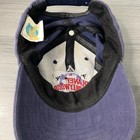 Planet Hollywood Mens Hat Baseball Cap Blue Snapback Dallas Vtg 90s Made In Usa