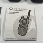 Motorola Talkabout Mt Series Two 2 Way Radio Walkie Talkie Set Kem-ml34301-07