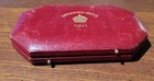 1911 George V Coronation 10-piece Short Proof Set Case  no Coins 