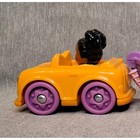 Little People Wheelies Rare Htf Tessa Orange Convertible Kitty Cat Car