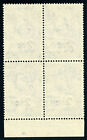 Bechuanaland 1961 Qe Ii 2  c On 2  d Showing  c  Variety Block Mnh  Sg 160  160a 