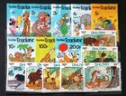 Disney Collection 67 Different Stamps  World Cup  Grenada antigua togo   More Mh