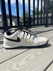 Nike Zoom Vapor 9 5 Tour White Black Federer Rafa Tennis 631458 Men s Size 8 5