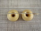 Vintage Nos Powell Peralta T Bones Two  2  Skateboard Wheels 95a 67mm White