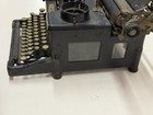 Antique C 1920s Royal 10 Manual Typewriter Dual Glass Panels Glass Keys Usa