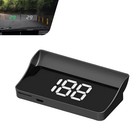Heads Up Display For Cars  Gps Speedometer  Usb Cable Plug And Play  1 Pc White