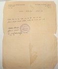 Letter Palestine Judaica Israel 1937 Jerusalem Jewish Quarters Council Hebrew