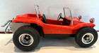 Vintage Red Metallic Cox Duneblaster Gas Powered Nitro  049 Vw Meyers Manx Car