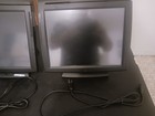 Par 5150 Terminal Touchscreen Monitor W powercord  Stand  And Harddrive  Tested 