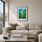 David Hockney 4 Trees Lithograph On Arches 300gsm 16 5x23in  42x59 Cm 