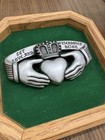 Claddagh Irish Celtic Wall Hanging Plaque Artwork Let Love   Friendship Reign