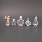 Lot Of 5 Vintage Small Miniature Perfume Bottles Empty 1 5  To 2 