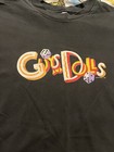 Vintage Guys-and-dolls Black T-shirt Men   s Size L 90s Broadway Musical 1992 Euc