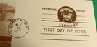 Fleetwood First Day Cover  6 Cent Post Card  Ux58 Paul Revere Patriot