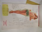 1958 Ted Withers Pinup Girlie Calendar Artist   s Sketchbook Original Complete