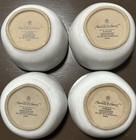 Set Of 4 Hearth   Hand Magnolia Stoneware Gray Small Dessert Snack Bowls 4 5   