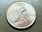2007 P Idaho Uncirculated Quarter Struck Through Error On Both Sides Of Coin