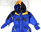 F w  Fischer Vintage Child Girl Boy Snowsuit 18 M Detachable Hood Mitten Booties