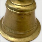 Rare Brass Ceremonial Bell Large 9 antique Monastery Church Vintage Patina Old