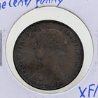 1861 Canada Nova Scotia One Cent Xf au Km 8 2