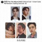 Exo 7th Album Exist Exocial Club Cream Soda Md Random Trading Card B Ver Kpop