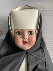 Vintage Nun Doll With Sleepy Eyes And Rosary 18   