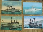 Postcards Lot Of 20 War Ship 1800 s To Wwii Mix