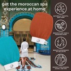 Natural Elephant Exfoliating Hammam Glove - Pure Black Pack Of 5