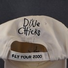 Vintage Dixie Chicks Hat Mens Adjustable Fly Tour 2000 Beige Embroidered Cap
