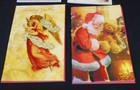 6   Vintage   Mixed Unused Traditional  Christmas Card  Cards
