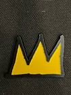 Basquiat Enamel Pin - 80s Nyc Nightlife Street Art - Jean-michel Gold Crown