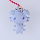 Espurr Pokemon Petanco Flat Mascot Strap Nintendo From Japan