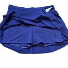 Athleta Skort Size Xl Navy Blue Ace Tennis Skort 15 5   