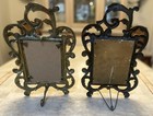 Vintage Ornate Antique Brass Plated Picture Framewith Easel  For 4x6 Photos