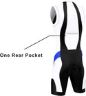Fdx Men Triathlon Suit Cycling Running Swimming Compression Tri Skinsuit Padded