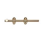 Wessel 6  Door Surface Bolt Latch Security Privacy Lock Brass Painted
