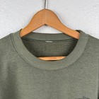 Vintage Usmc Sweatshirt Large Green Crewneck United States Marine Corps Military