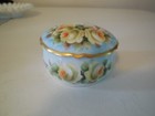 Vintage Rs  Germany Powder Jar  Artist Initials Signed Awg