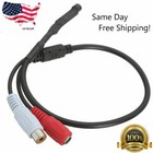 Audio High Sensitive Mic Microphone For Cctv Security Camera Dvr System Us 