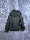 Boy Scout Of America Jacket Medium   Large Mens Olive Green Hooded Pocket Zip