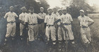 Early 1900 s Original Real Photo Postcard-baseball Team In Uniform-saa
